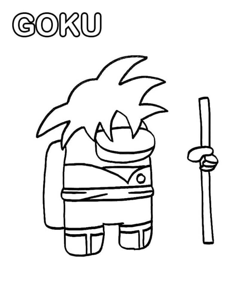 Among Us Goku