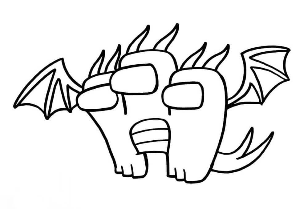 Among Us Rey Ghidorah