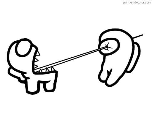 Among Us Y Monstruo