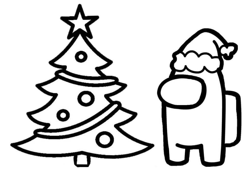 Among Us Árbol de Navidad