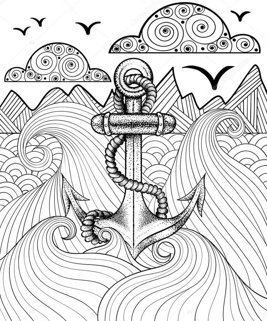 Ancla Zentangle
