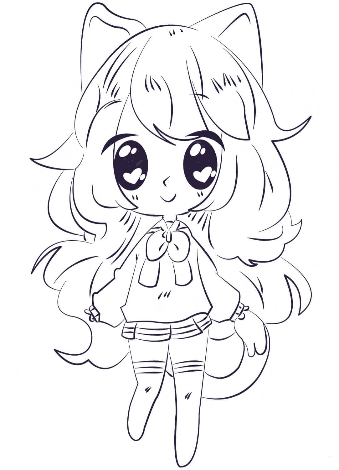 Anime Chica Sonriente