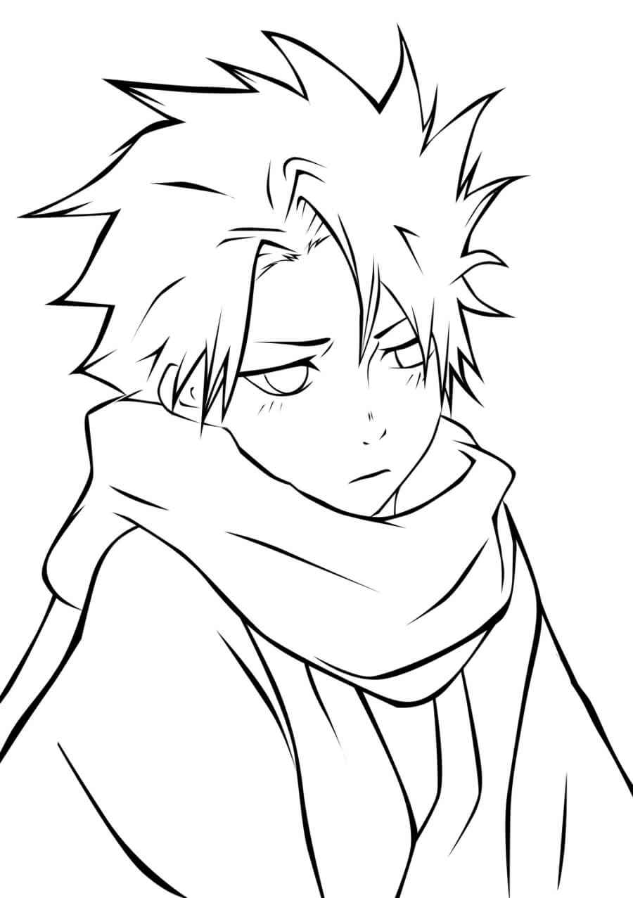 Anime Chico Triste