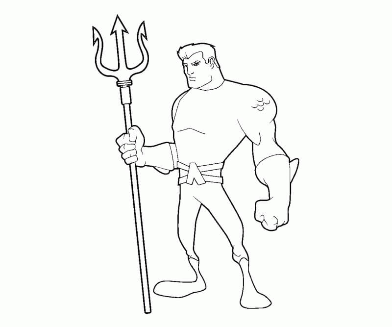 Aquaman de Dibujos Animados