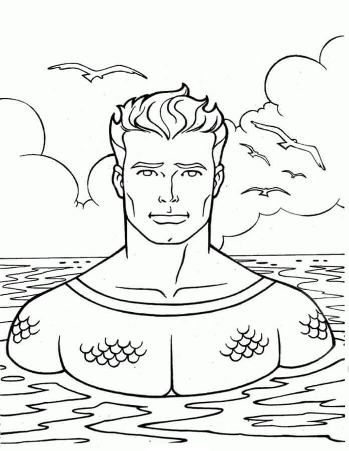 Aquaman sube a la Superficie