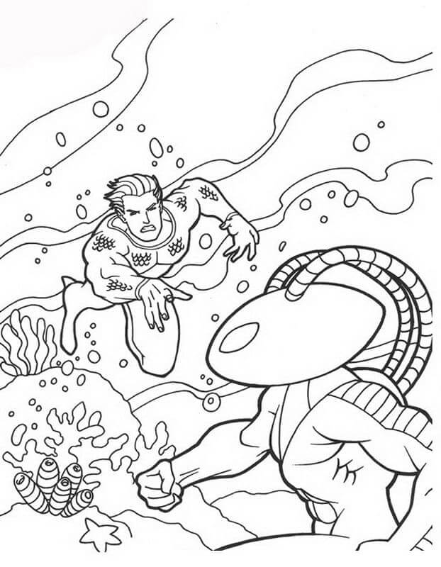 Aquaman vs Manta