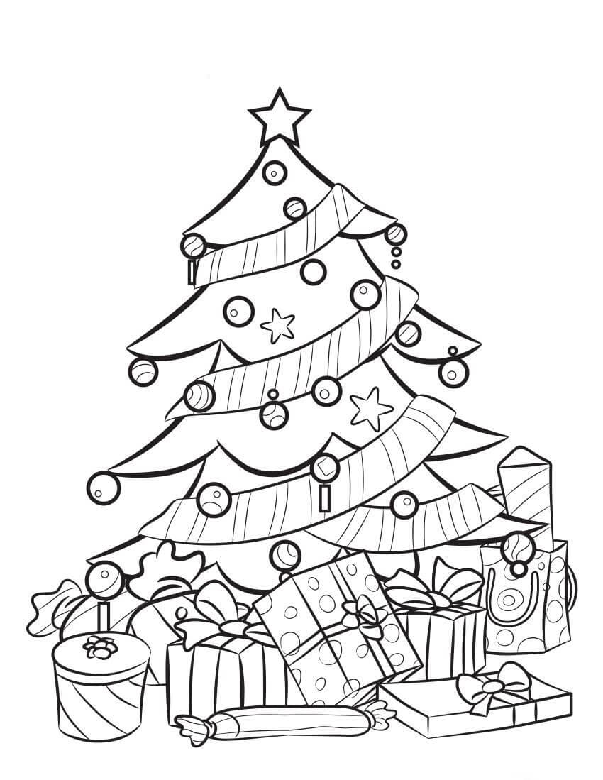 Árbol de Navidad Imprimible