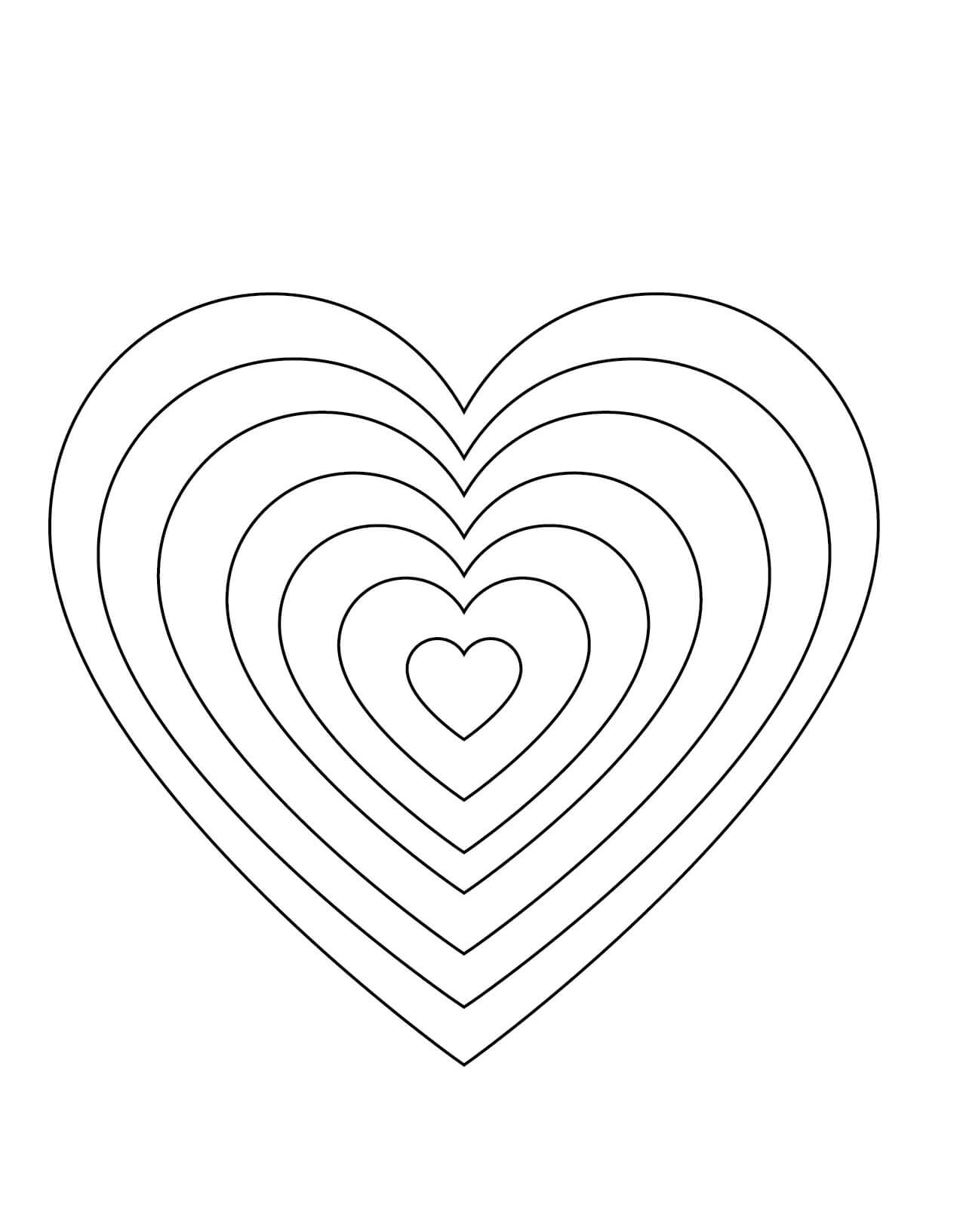 Arcoiris corazon