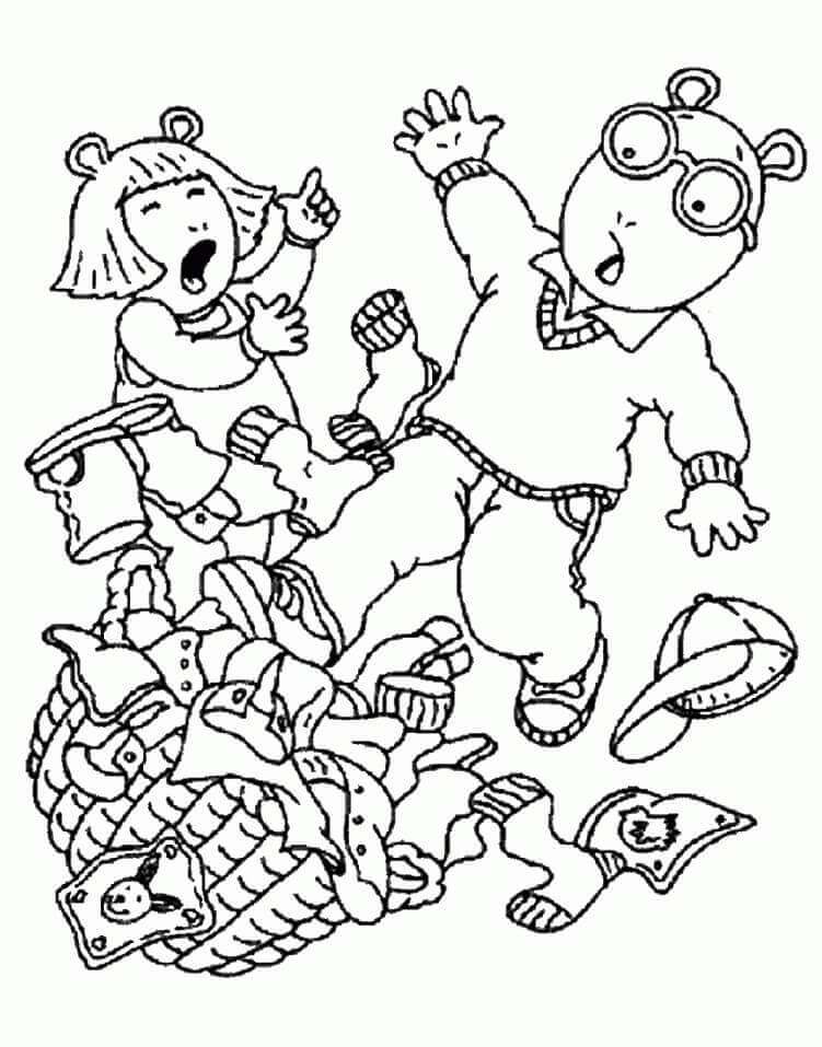Arthur Read Cayendo