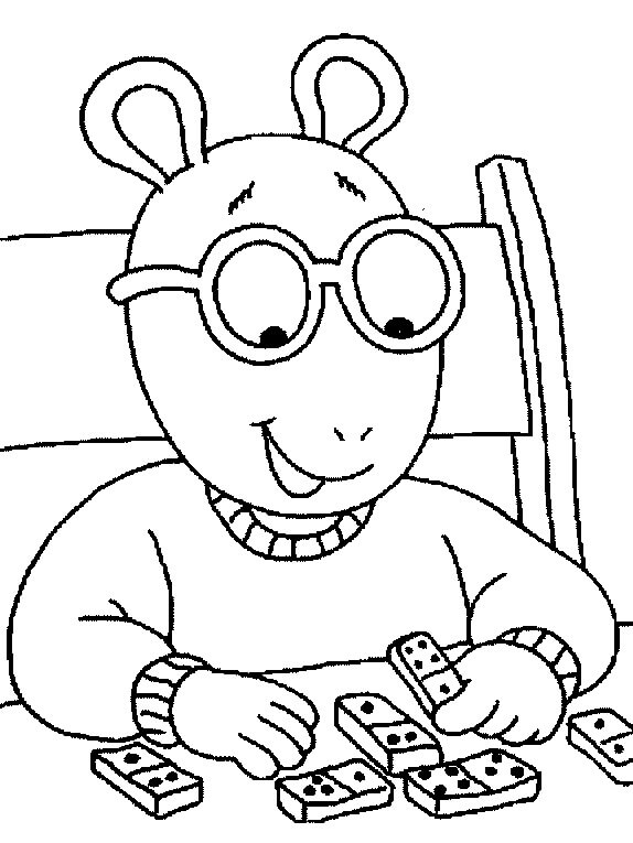Arthur Read Juega Mahjong