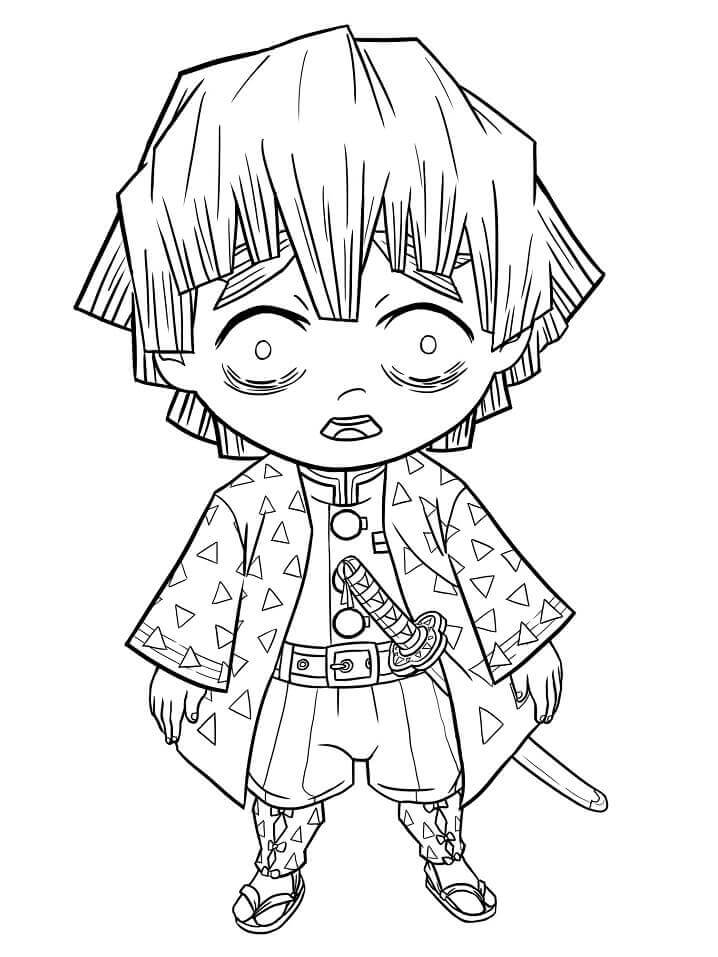 Asesino De Demonios Chibi Zenitsu