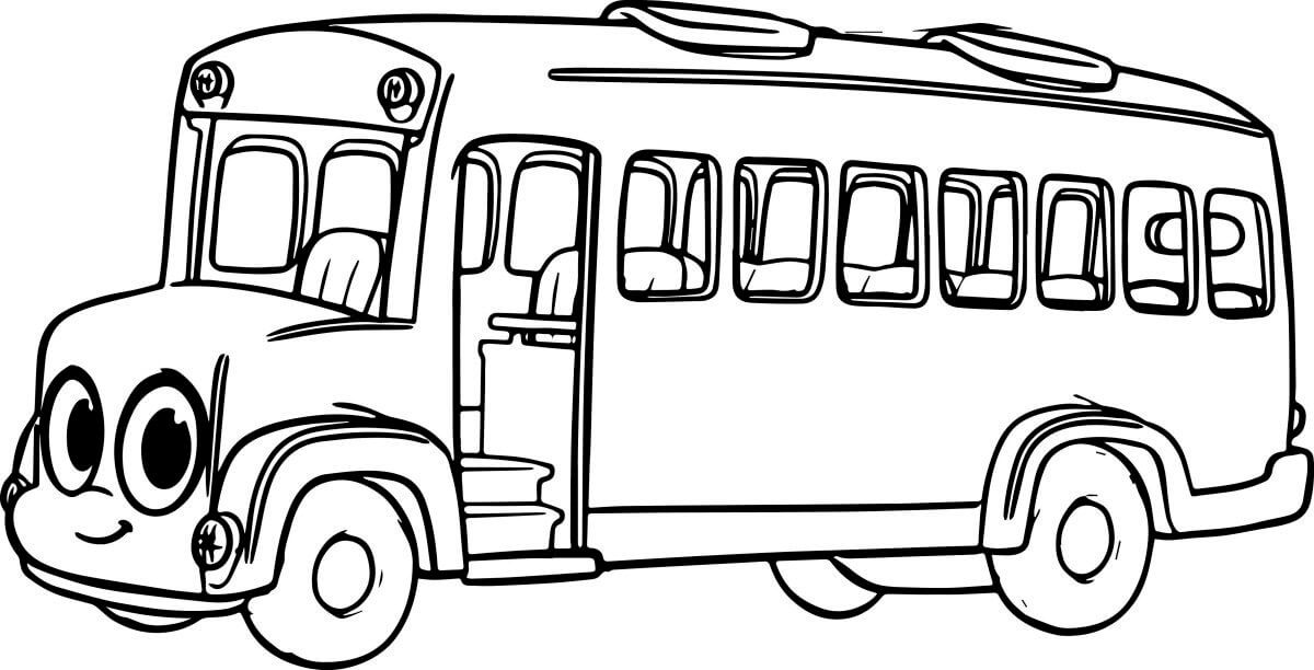 Autobús escolar Mágico Sonriendo