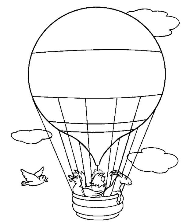 Aventura de Animales en Globo Aerostático
