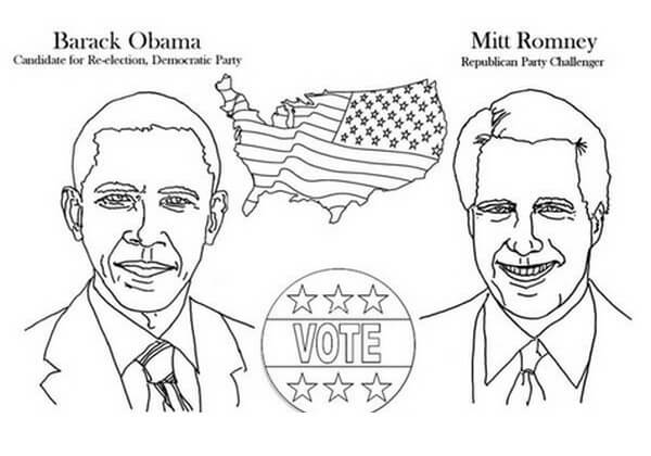 Barack Obama y Mitt Romney
