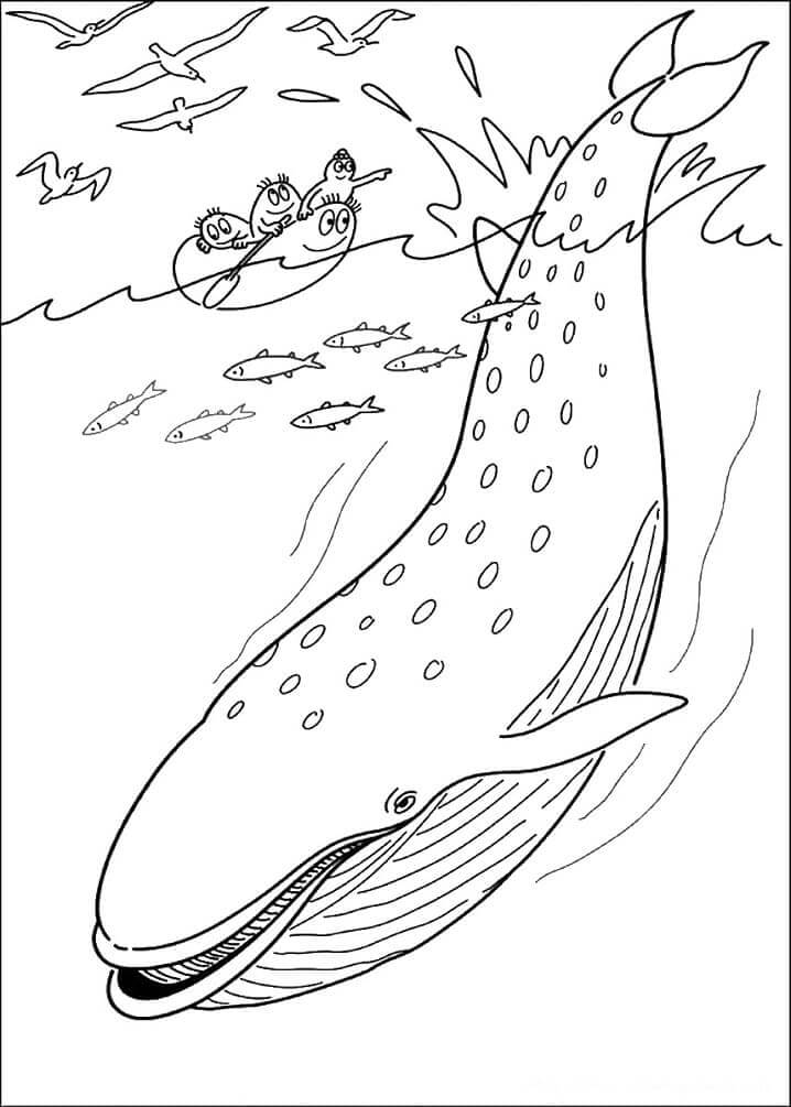 Barbapapa y Ballena