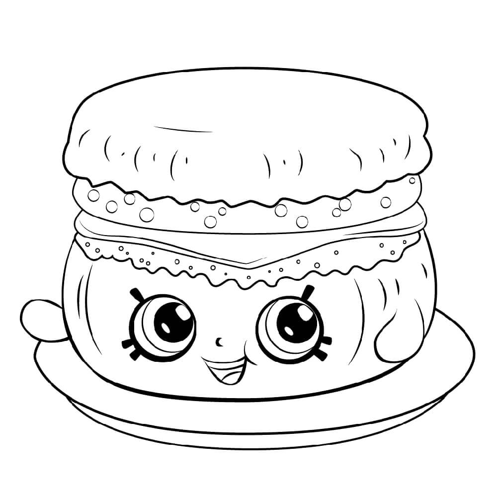 Barbie Desayuno Muffin Shopkin