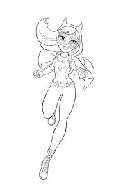 Batgirl Corriendo