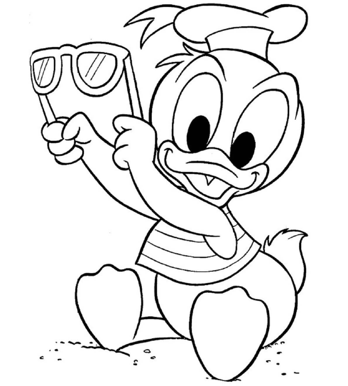 Bebé Pato Donald