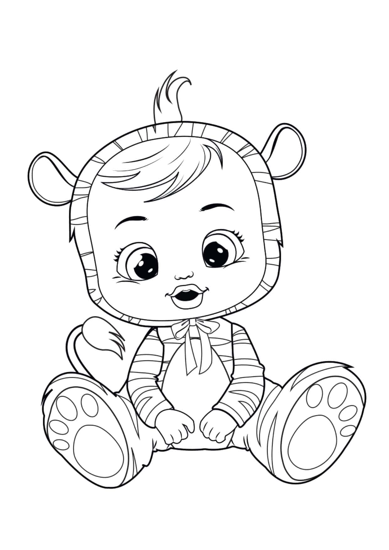 Bebé de Dibujos Animados