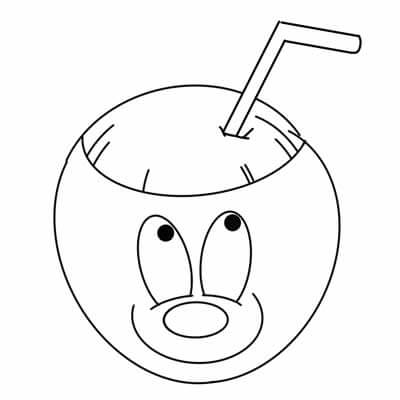 Bebida de Coco Sonriendo