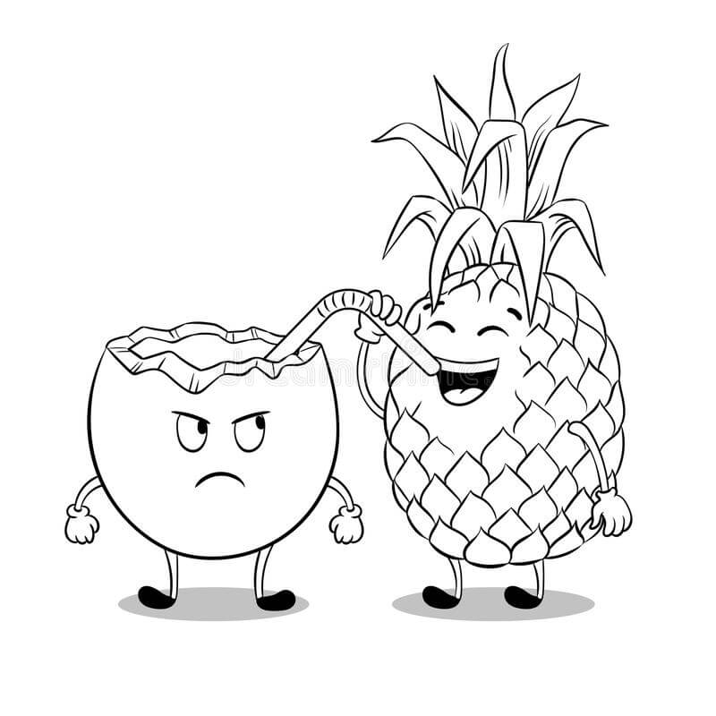 Bebida de Piña Coco