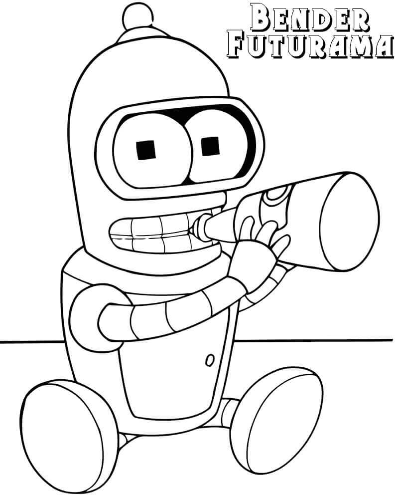 Bebé Bender De Futurama