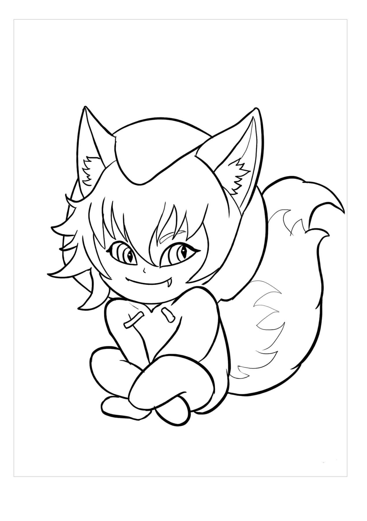 Bebé Lobo Niña