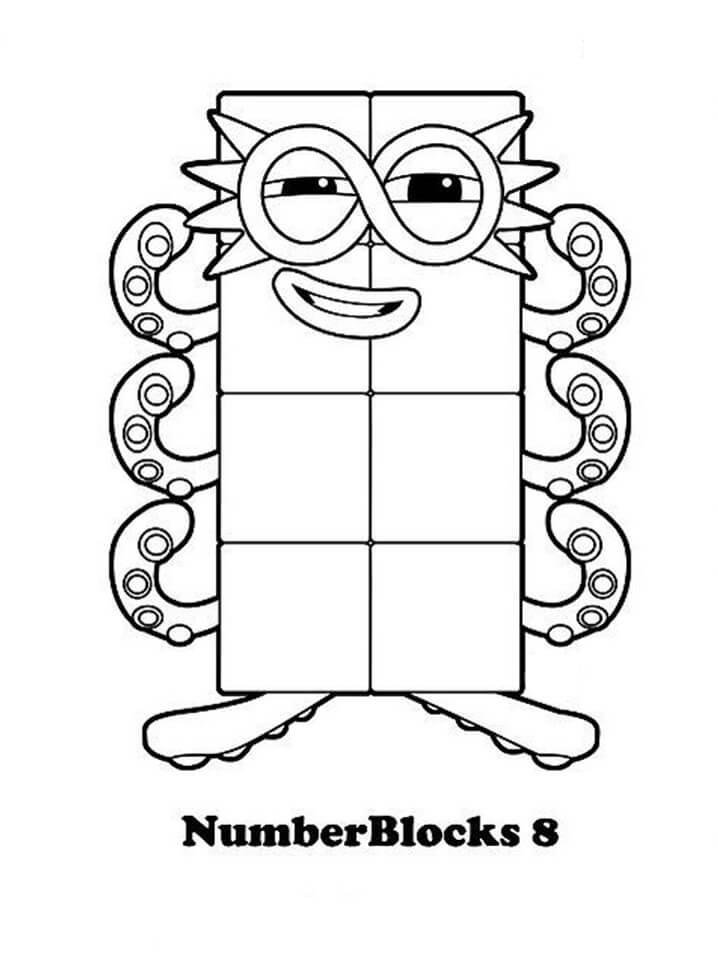 Bloques De Números 8