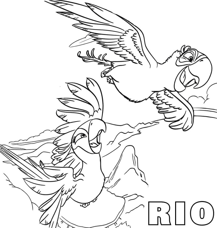 Blu y Joya Volando