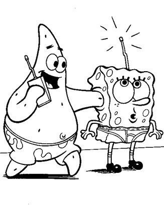 Bob Esponja y Patricio Radio