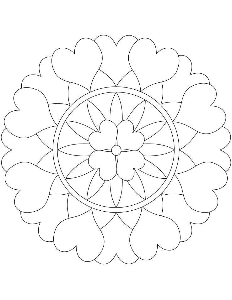 Bonito Corazon Mandala