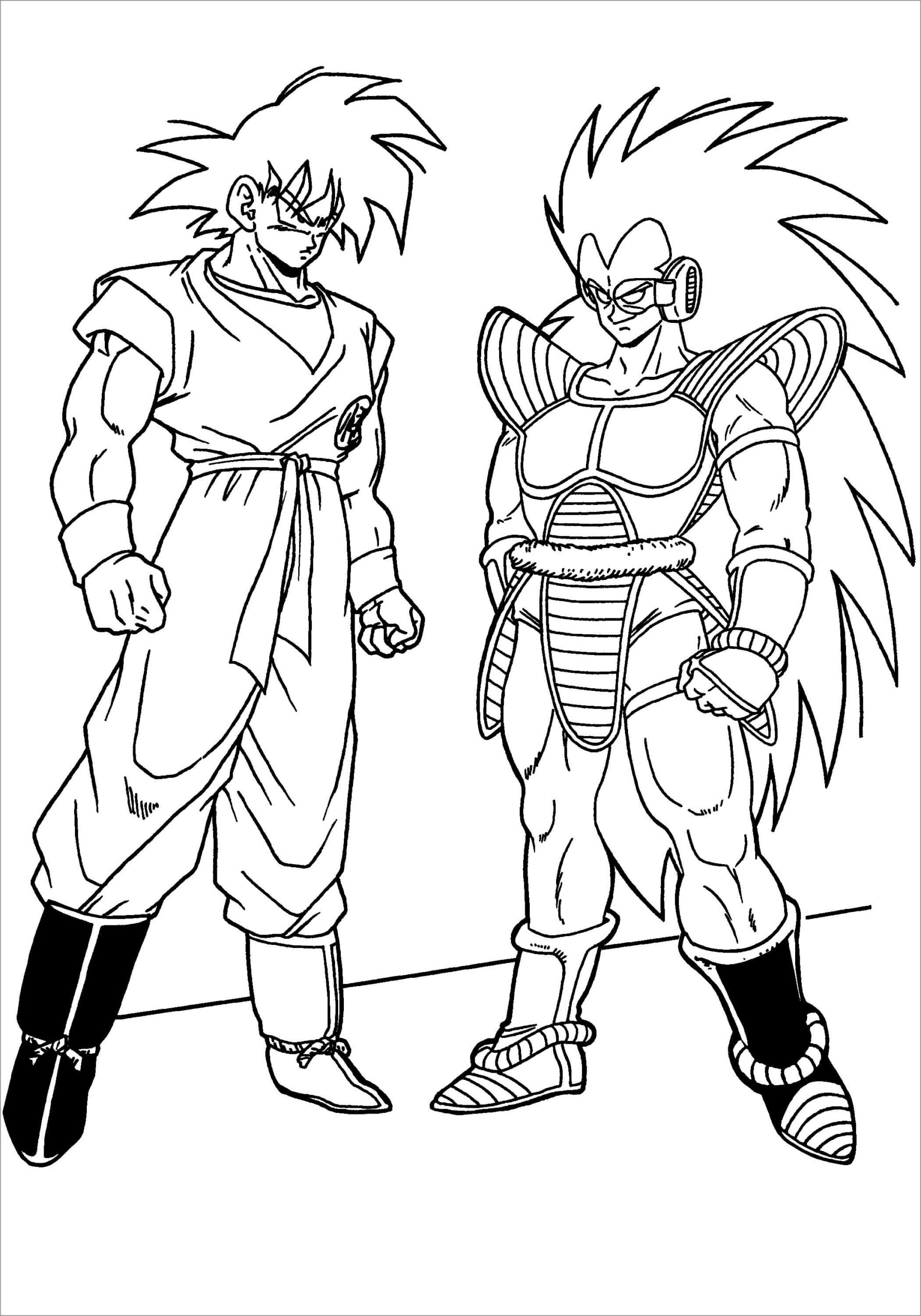 Bonitos Goku y Vegeta