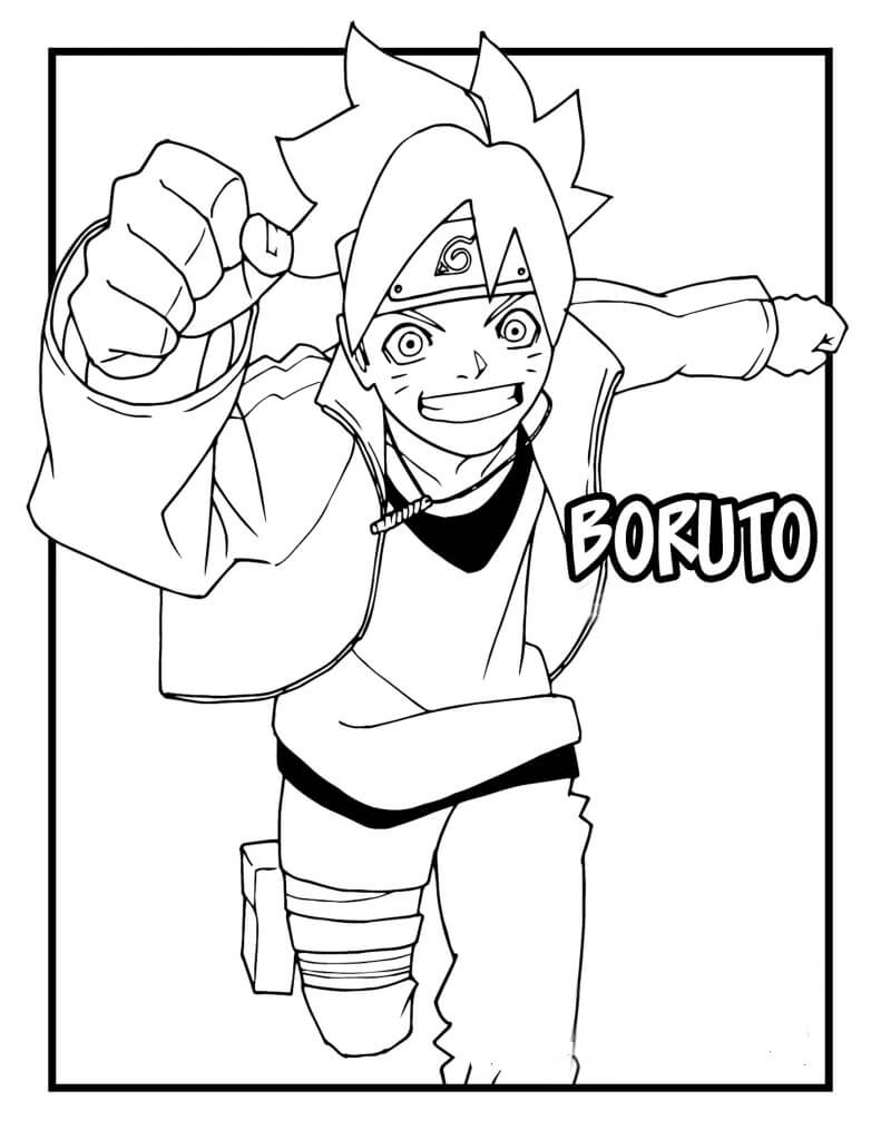 Boruto Corriendo