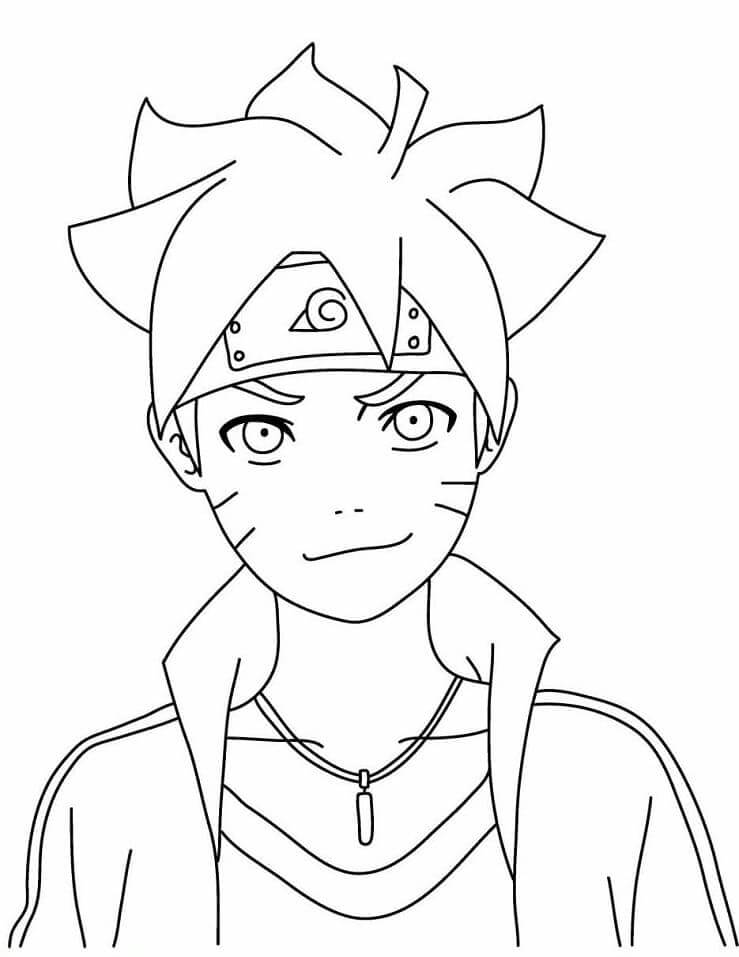 Boruto Sonriendo