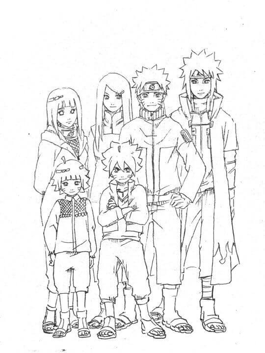 Boruto y Familia