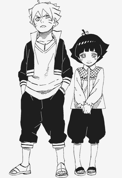 Boruto y Himawari