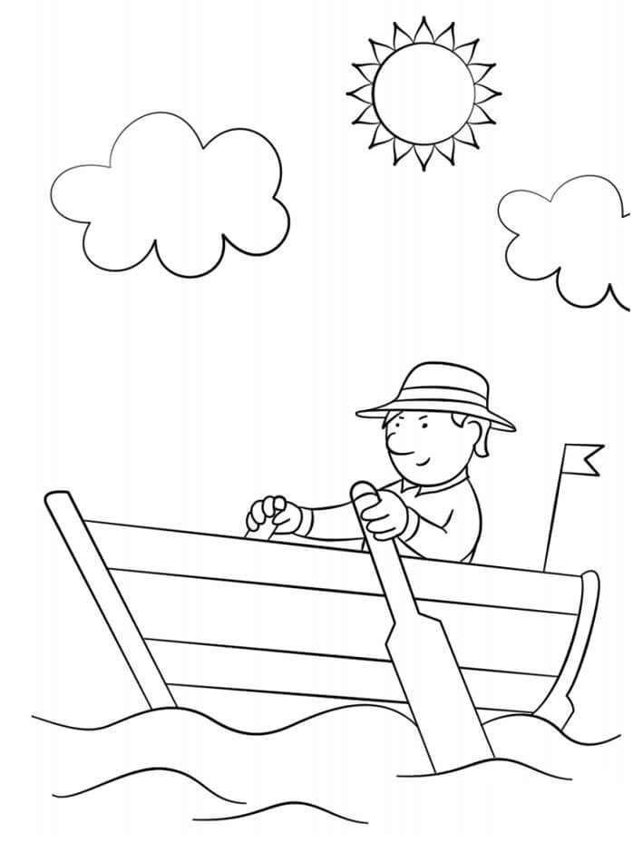 Bote de Remos Hombre