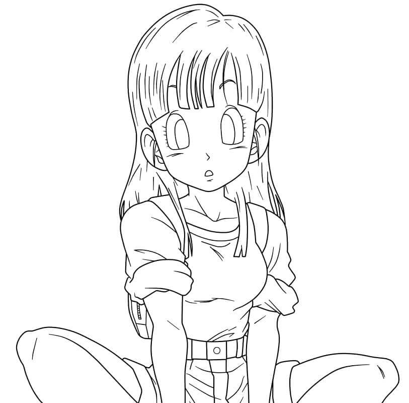Bulma Sentada