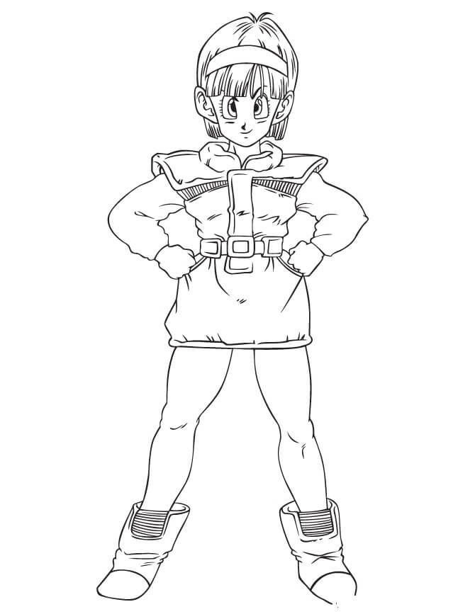 Bulma Sonriendo