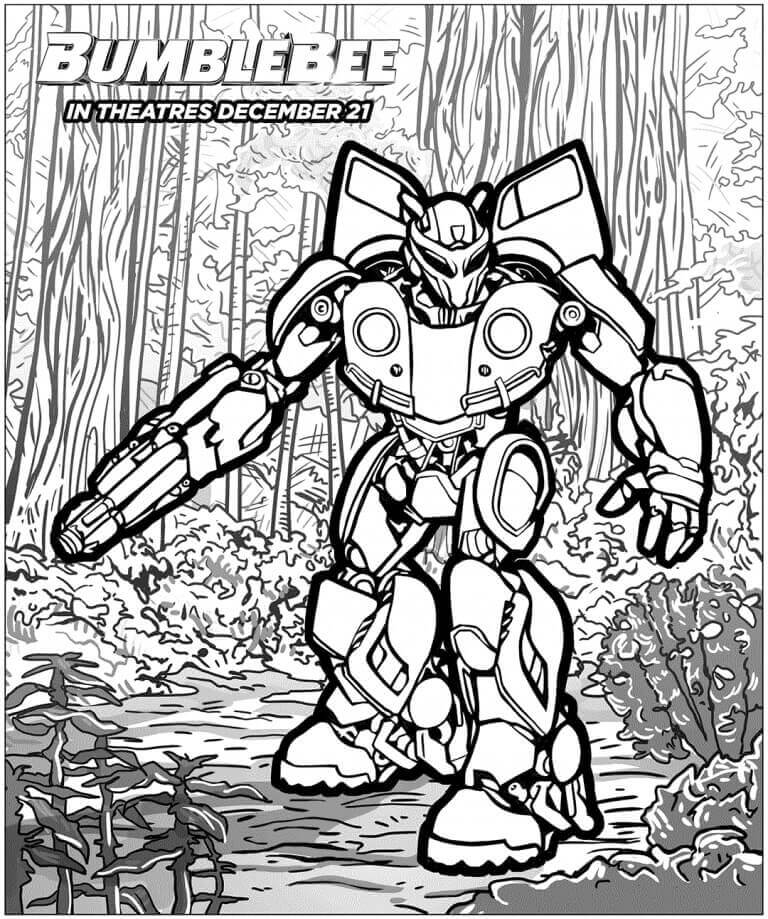 Bumblebee en el Bosque
