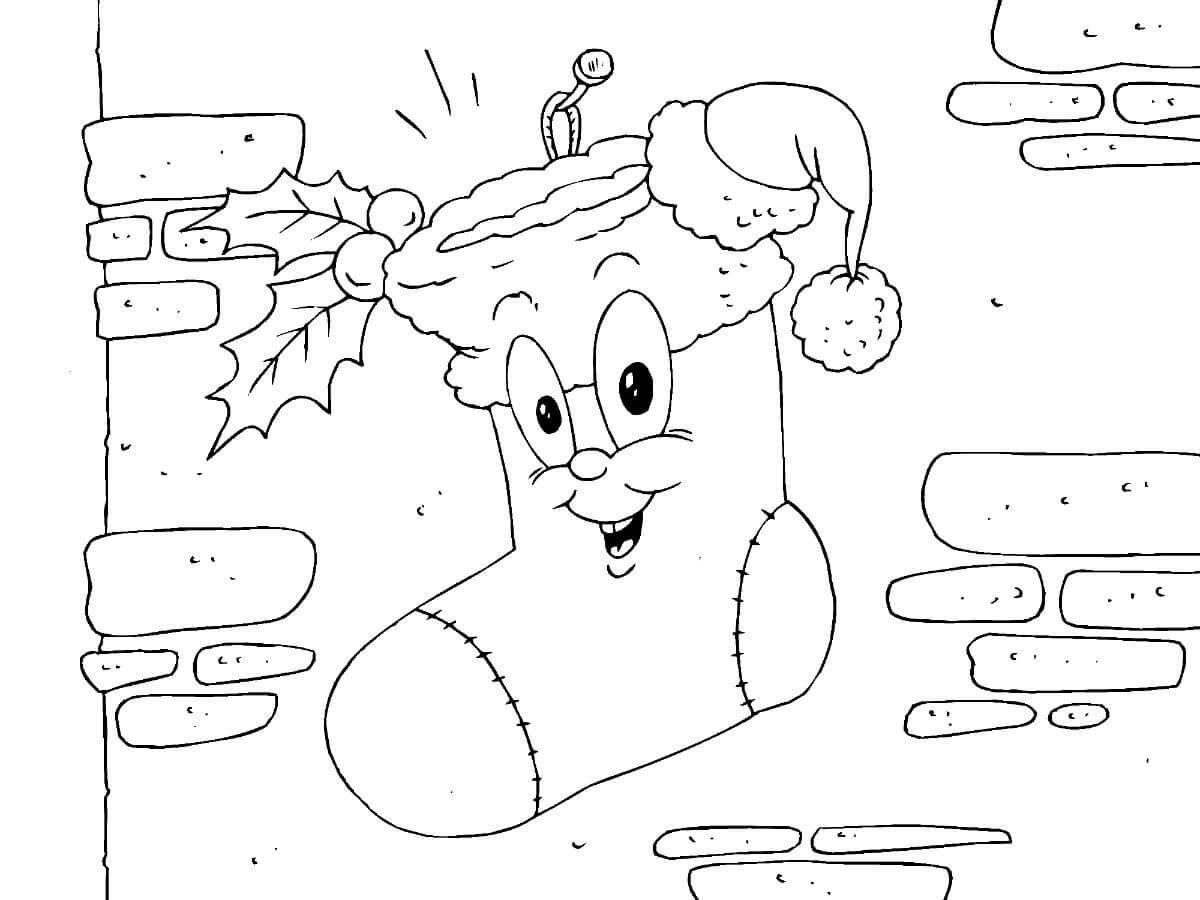 Calcetín de Dibujos Animados