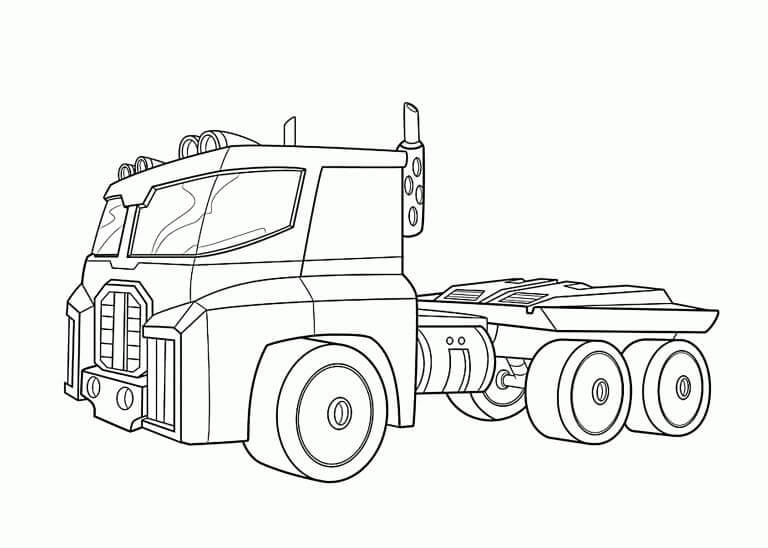 Camión Optimus Prime