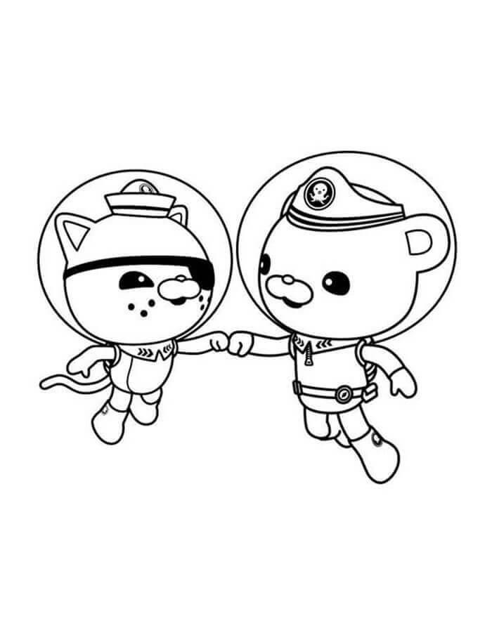Capitán Barnacles y Kwazii