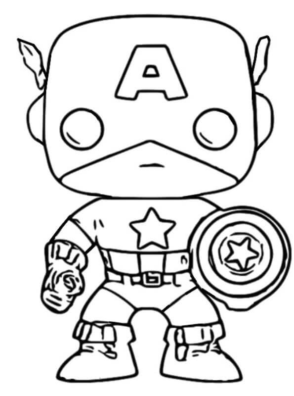 Capitán América Funko Pops