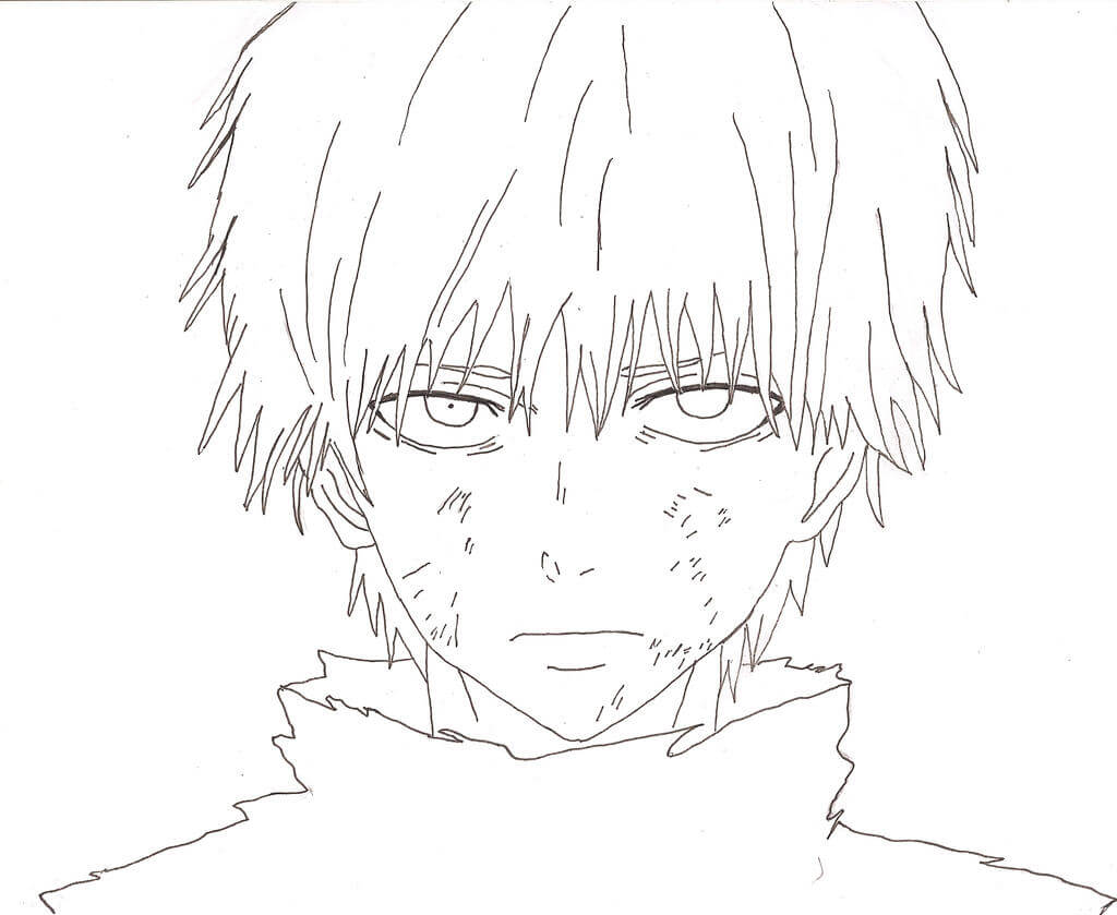 Cara Kaneki Guapo