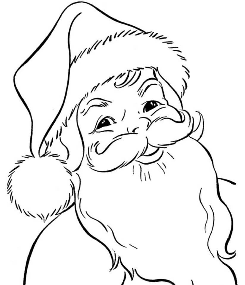 Cara Santa Claus