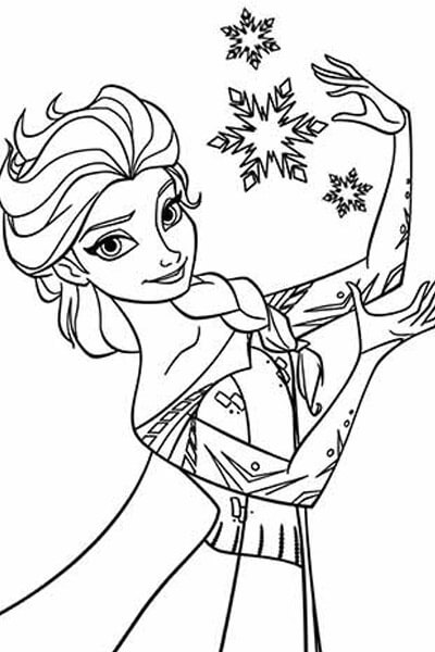 Cara de Elsa Disney