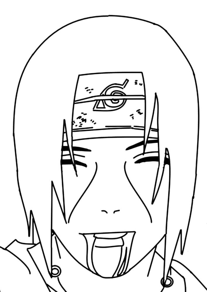 Cara de Itachi Sonriendo