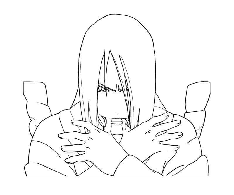 Cara de Orochimaru