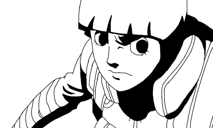 Cara de Rock Lee